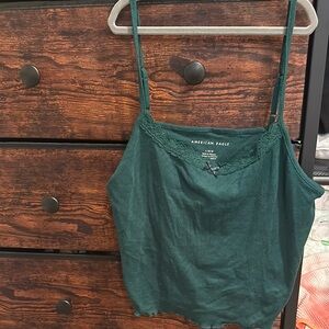 American Eagle Outfitters Green Women's Top